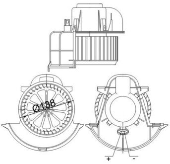 Audi Interieurventilatie AB113000S