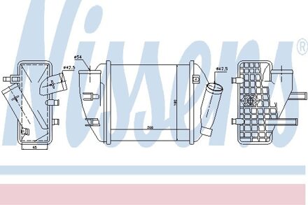 Audi Interkoeler, tussenkoeler 96708