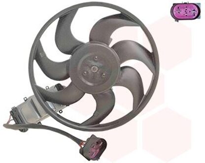 Audi kader + ventilator 0381746