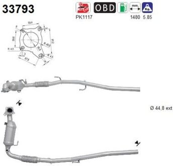 Audi Katalysator 33793