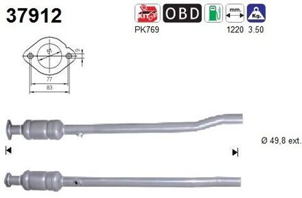 Audi Katalysator 37912