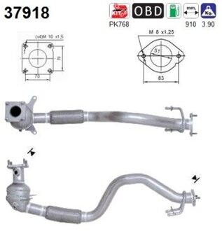 Audi Katalysator 37918