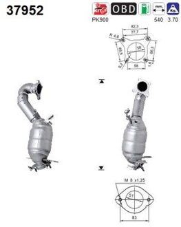 Audi Katalysator 37952