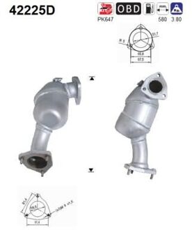 Audi Katalysator 42225D