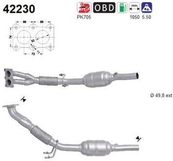 Audi Katalysator 42230