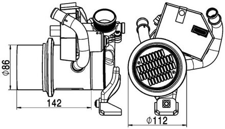 Audi Koeler, uitlaatterugvoering CE5000P