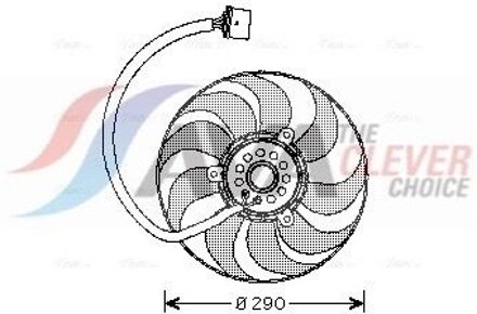 Audi Koelventilator VN7520