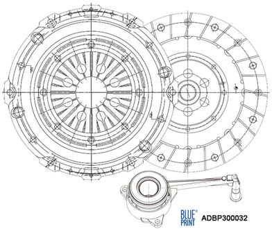 Audi Koppelingsset ADBP300032