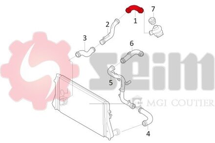 Audi Laadluchtslang 981033