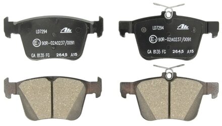 Audi Low dust Keramische remblokken 13047072942