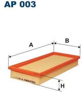 Audi Luchtfilter AP003