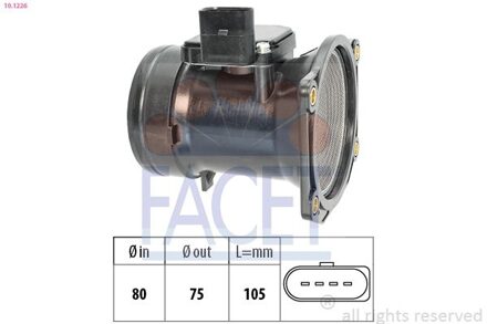 Audi Luchtmassameter 101226