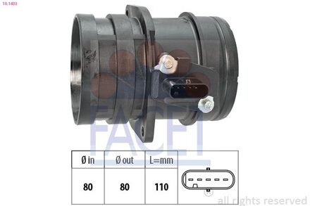 Audi Luchtmassameter 101403
