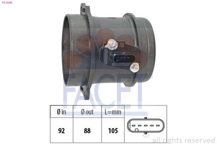 Audi Luchtmassameter 101546