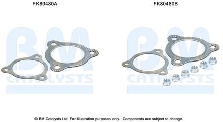Audi Montageset, katalysator FK80480