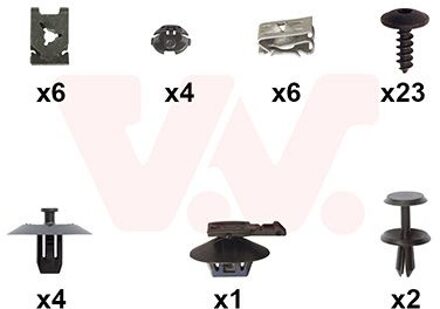 Audi Montageset Voorbumper 0304794