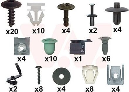 Audi Montageset Voorbumper 0370794