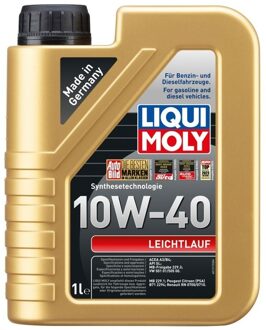 Audi Motorolie Liqui Moly Leichtlauf 10W-40 1L 9500