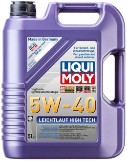 Audi Motorolie Liqui Moly Leichtlauf High Tech 5W40 A3/B4 5L 2328