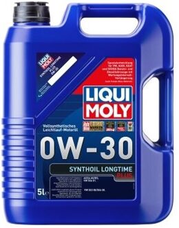 Audi Motorolie Liqui Moly Synthoil Longtime Plus 0W-30 5L 1151