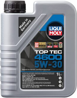 Audi Motorolie Liqui Moly Top Tec 4600 5W30 C3 1L 2315
