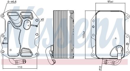 Audi Oil cooler 90852