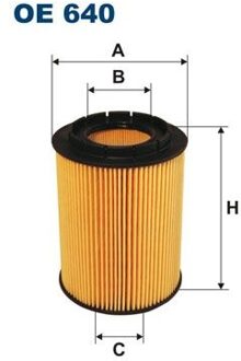 Audi Oliefilter OE640