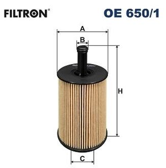 Audi Oliefilter OE6501