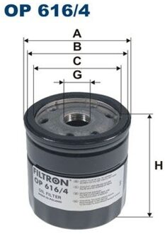 Audi Oliefilter OP6164