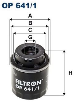 Audi Oliefilter OP6411
