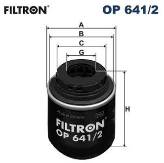 Audi Oliefilter OP6412