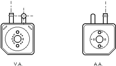 Audi OLIEKOELER 2.5 TDi -02 58003082