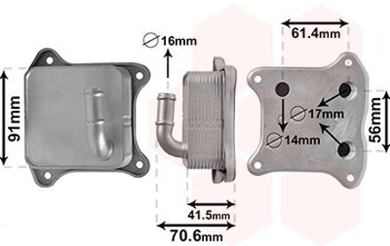Audi Oliekoeler 58013702