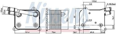 Audi Oliekoeler 90839
