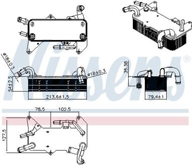 Audi Oliekoeler, automatische transmissie 91579