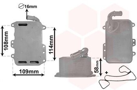 Audi Oliekoeler, motorolie 03003405