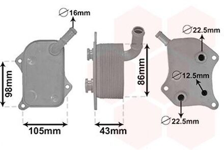Audi Oliekoeler, motorolie 03003414