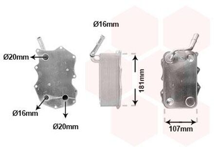 Audi Oliekoeler, motorolie 58013731