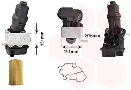 Audi Oliekoeler, motorolie *** IR PLUS *** 58013730