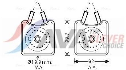 Audi Oliekoeler, motorolie VN3215