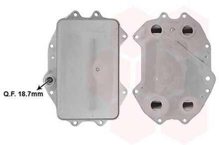 Audi Oliekoeler Voor Motor 03013730