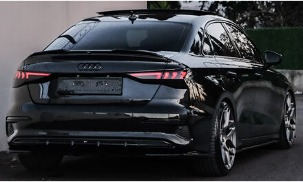 Audi Oneway Achterbumperskirt (Diffuser) Audi A3 (8Y) Sedan/Sportback 2020-2024 excl. S-Line/S3/RS3 OWRV21044