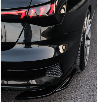 Audi Oneway Achterbumperskirts (Hoeken) passend voor Audi A3 (8Y) Sedan 2020-2024 excl. S-Line/S3/RS3 OWRS11018