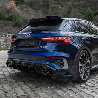 Audi Oneway Achterbumperskirts (Hoeken) passend voor Audi A3 8Y Sportback S3/S-Line 2020-2024 OWRS11057