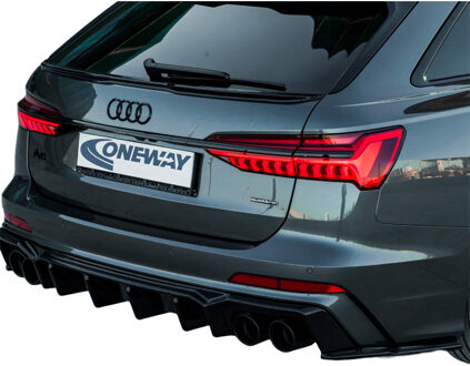 Audi Oneway Achterbumperskirts (Hoeken) passend voor Audi A6 S-Line/S6 C8 (Sedan/Avant) 2018- OWRS11021