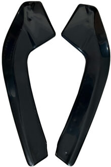 Audi Oneway Achterbumperskirts (Hoeken) passend voor Audi RS3 Sedan 8Y 2020- - Glanzend zwart OWRS11014