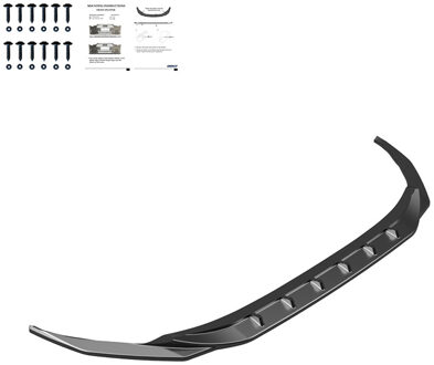 Audi Oneway Voorspoilerlip passend voor Audi A3 (8Y) Sedan/Sportback 2020-2024 excl. S-Line/S3/RS3 OWFS01169
