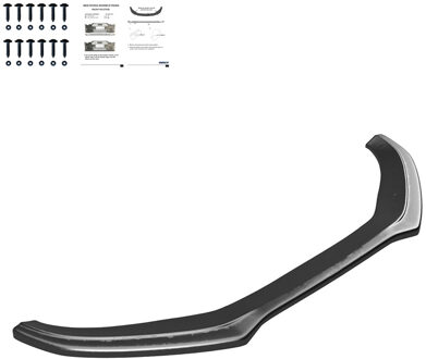 Audi Oneway Voorspoilerlip passend voor Audi A4 S-Line/S4 B8 Facelift 2012-2015 - Glanzend zwart OWFS01163