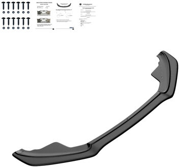 Audi Oneway Voorspoilerlip passend voor Audi A5 S-line/S5 8T 2007-2011 - Glanzend zwart OWFS01109