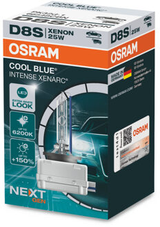 Audi Osram Cool Blue NextGen Xenon lamp D8S (6200k) OS66548CBN